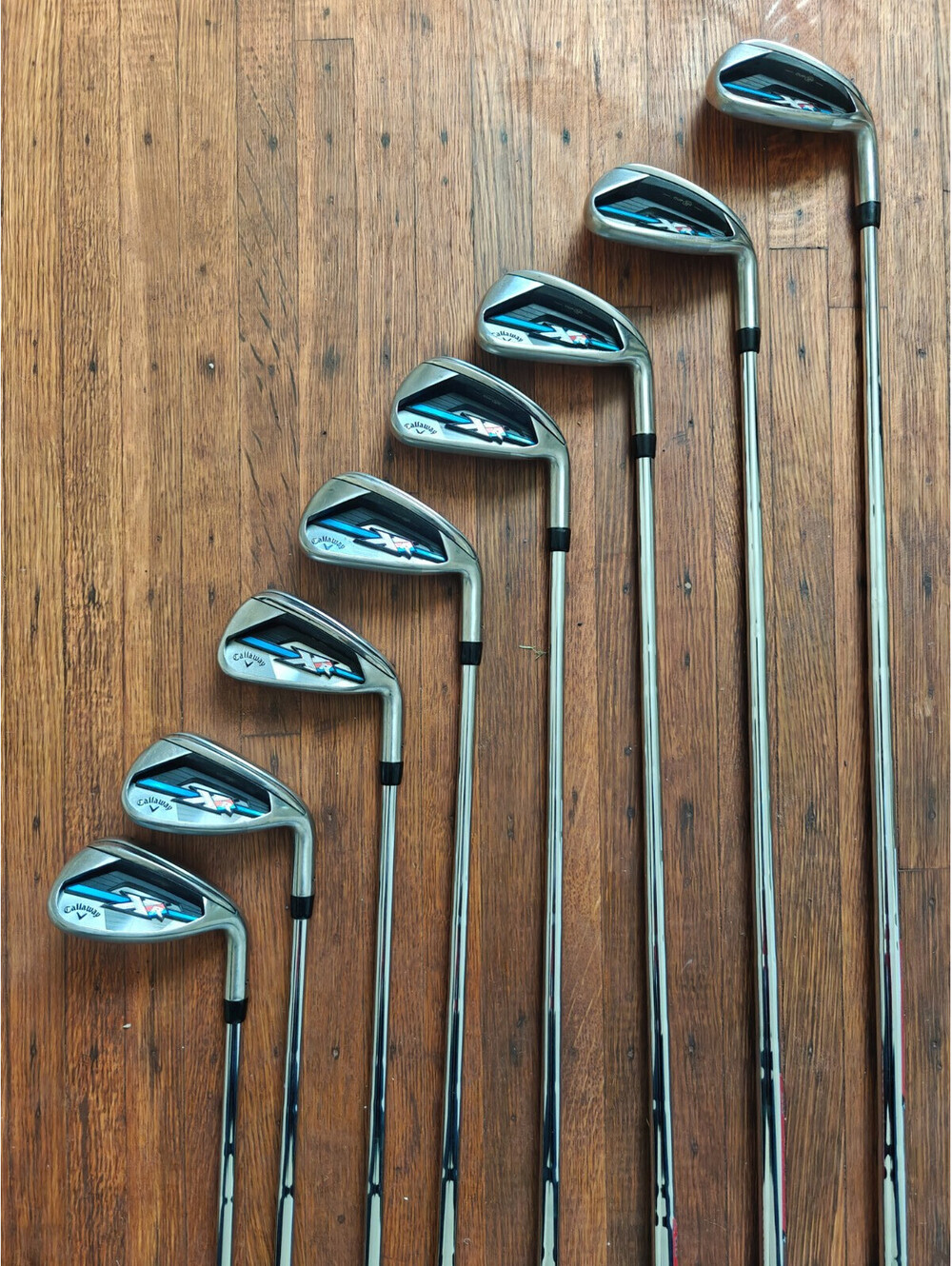 Callaway XR OS Iron Set Stiff Flex Flex Speedstep 80 8pcs (A,P,4,5,6,7,8,9)